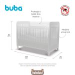 Mosquiteiro para Berço Branco - Buba
