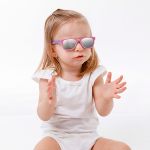 Óculos de Sol Baby Color Rosa (3m+) - Buba