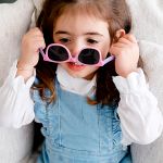 Óculos de Sol Baby Color Rosa (3m+) - Buba