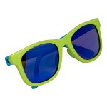 Óculos de Sol Baby Color Blue Verde e Azul (3m+) - Buba