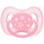 Kit 2 Chupetas Comfort Ursinho e Estrela Rosa Tam 1 (0-6m) - Buba