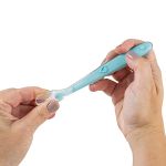 Kit 2 Colheres de Silicone Azul e Verde (6m+) - Buba