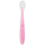 Kit 2 Colheres de Silicone Rosa e Lilás (6m+) - Buba