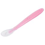 Kit 2 Colheres de Silicone Rosa e Lilás (6m+) - Buba