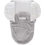 Cobertor de vestir para bebê Baby Super Soft Cinza (0m+) - Buba