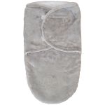 Cobertor de vestir para bebê Baby Super Soft Cinza (0m+) - Buba