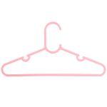 Kit 10 Cabides Infantil de Plástico Rosa - Buba