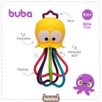 Chocalho Polvo Divertido (3m+) - Buba