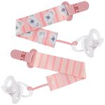 Kit 2 Prendedores de Chupeta Coala Rosa (3m+) - Buba