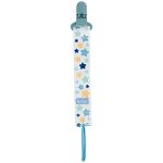 Kit 2 Prendedores de Chupeta Estrelas Azul (3m+) - Buba
