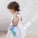 Copo c/ Parede Dupla e Canudo Turminha do Mar 250ml (12m+) - Buba
