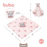 Naninha Ursinho Estrelinha em soft Rosa (3m+) - Buba