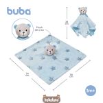 Naninha Ursinho Estrelinha em soft Azul (3m+) - Buba