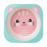Kit Refeição em Bambu Gatinha (6m+) - Buba