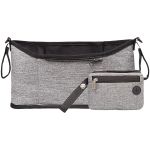 Bolsa Organizador para Carrinho de bebê Cinza - Buba