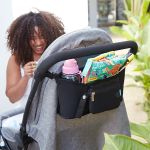 Bolsa Organizador para Carrinho de bebê Preto - Buba