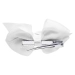 Kit 2 Laços com Presilha M Branco/Vermelho - Buba