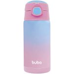 Garrafa Térmica Inox Parede Dupla 400ml Rosa e Azul (3m+) - Buba