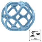 Mordedor Bola em Silicone Azul (4m+) - Buba