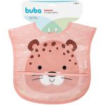 Babador com Cata-migalhas Oncinha Rosa (3m+) - Buba
