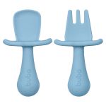 Kit Talher de Treinamento em Silicone Azul (6m+) - Buba