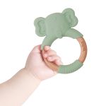 Mordedor Elefante em Silicone Verde (4m+) - Buba
