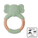 Mordedor Elefante em Silicone Verde (4m+) - Buba