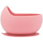 Bowl em Silicone com Ventosa Rosa (6m+) - Buba