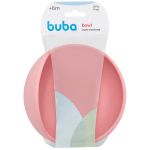 Bowl em Silicone com Ventosa Rosa (6m+) - Buba