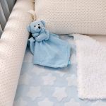 Manta Dupla Face para bebê em Soft Star Azul (3m+) - Buba