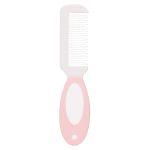 Escova e Pente Cerdas Macias Rosa Claro (0m+) - Buba