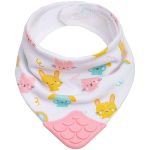 Babador Bandana com Mordedor Happy Friends (4m+) - Buba