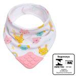 Babador Bandana com Mordedor Happy Friends (4m+) - Buba