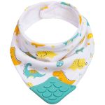 Babador Bandana com Mordedor Dinos (4m+) - Buba