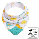 Babador Bandana com Mordedor Dinos (4m+) - Buba