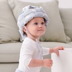 Protetor de Cabeça Anticolisão 360° Cinza (6m+) - Buba