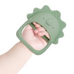 Mordedor Mãozinha em Silicone Verde (4m+) - Buba
