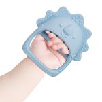 Mordedor Mãozinha em Silicone Azul (4m+) - Buba
