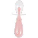 Colher de Silicone com Protetor Rosa (6m+) - Buba