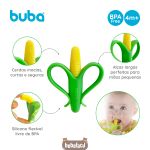 Massageador de Gengiva com Cerdas Curtas Milho (4m+) - Buba