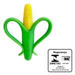 Massageador de Gengiva com Cerdas Curtas Milho (4m+) - Buba