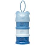 Potes Empilháveis para Leite em Pó e Snack Urso Azul - Buba