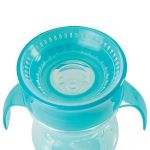 Copo de Treinamento com Alça 360° Verde 270ml (12m+) - Buba