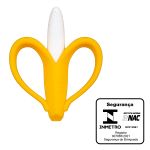 Massageador de Gengiva com Cerdas Curtas Banana (4m+) - Buba