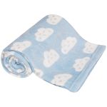 Manta com Naninha para bebê em Soft Ovelhinha Azul (3m+) - Buba