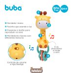 Chocalho e Mordedor Girafa Musical (6m+) - Buba