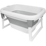 Banheira Ofurô Dobrável Cinza 80L (0m+) - Buba