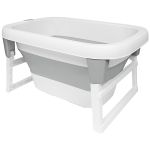 Banheira Ofurô Dobrável Cinza 80L (0m+) - Buba