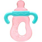 Mordedor com Água Mamadeira Rosa (4m+) - Buba