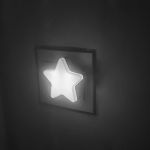 Luminária Estrelinha com Sensor Automático LED Bivolt - Buba